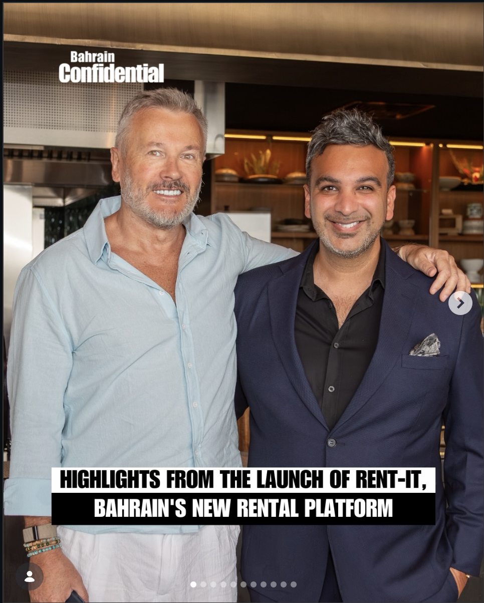 Bahrain Confidential - Rent-it launch